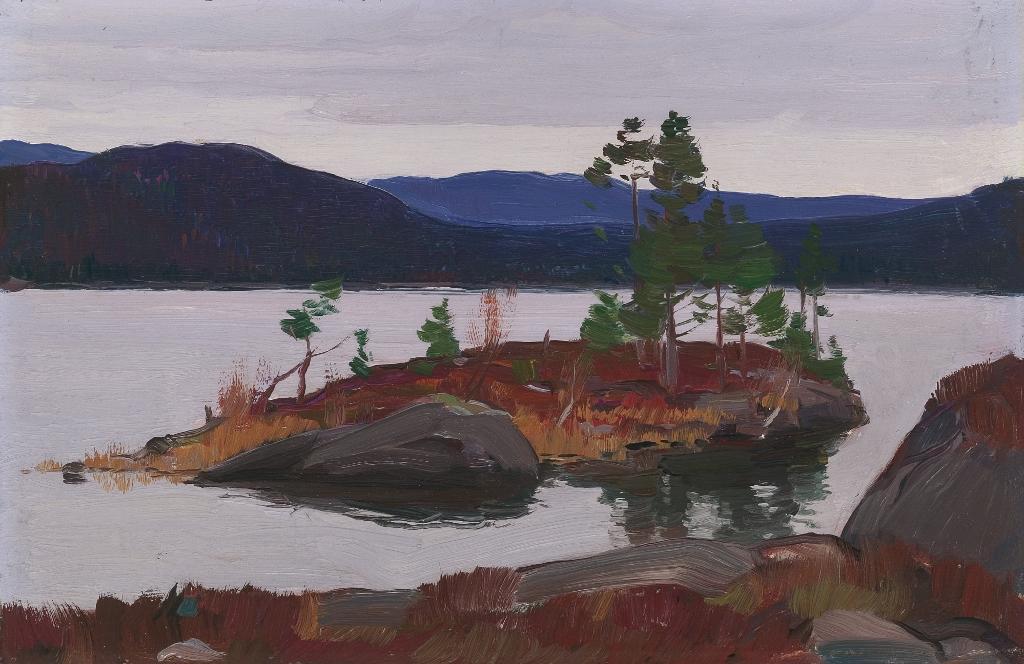 Clarence Alphonse Gagnon (1881-1942) - Lac Nissedal (Telemark) Norvège