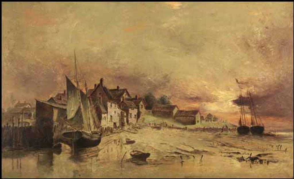 John A. Hammond (1843-1939) - Coastal Scene