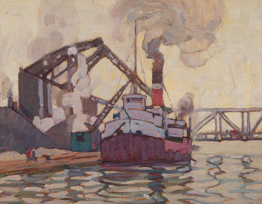 Peter Clapham (P.C.) Sheppard (1882-1965) - Toronto Harbour