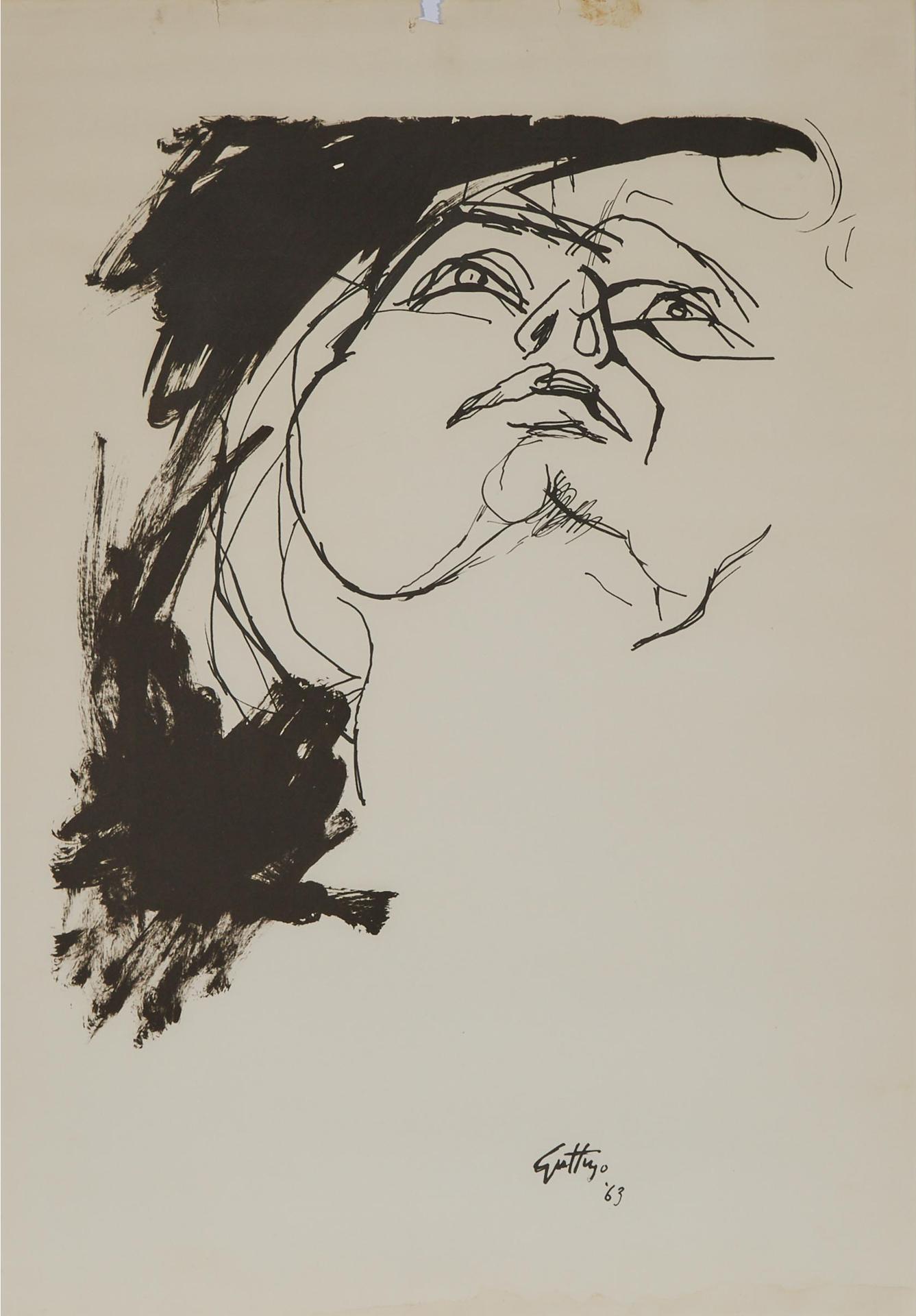 Renato Guttuso - Portrait Of A Woman, 1963