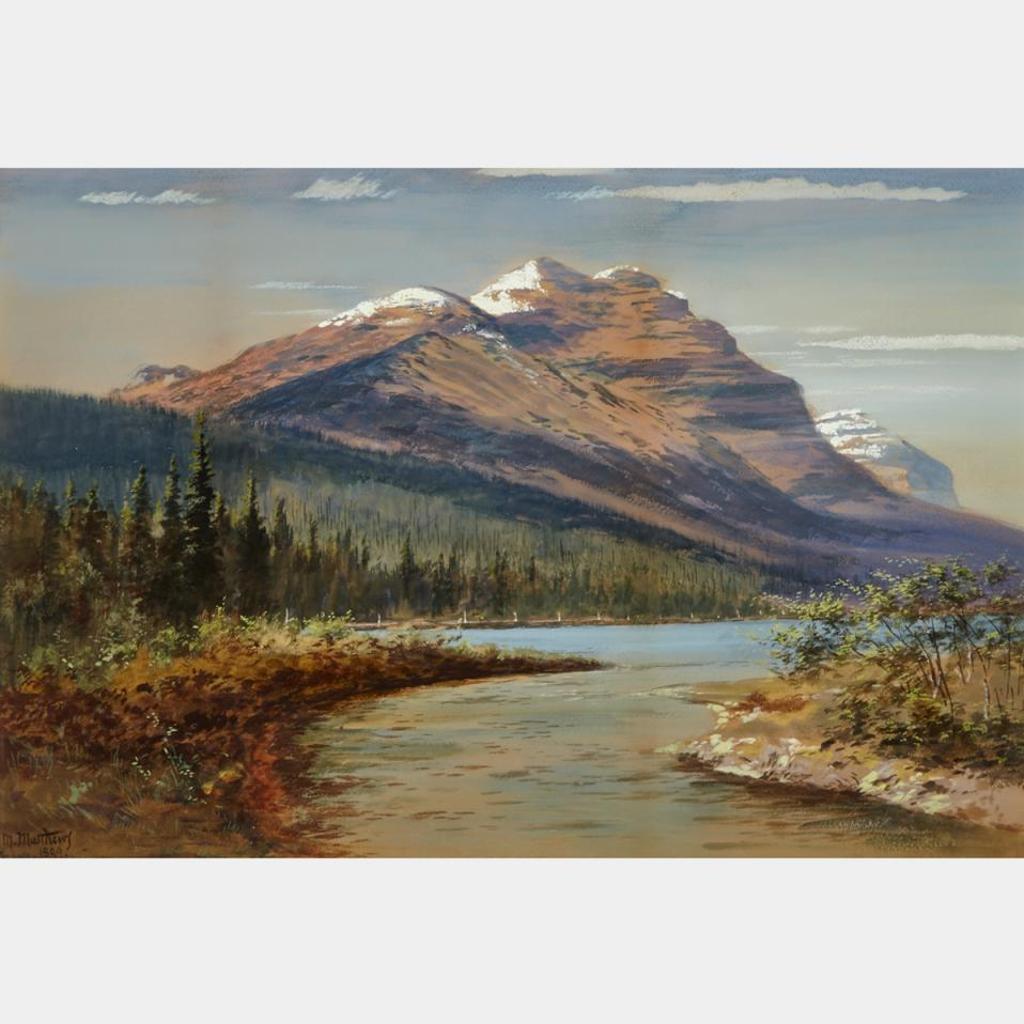 Marmaduke Matthews (1837-1913) - Hector Lake, 1899