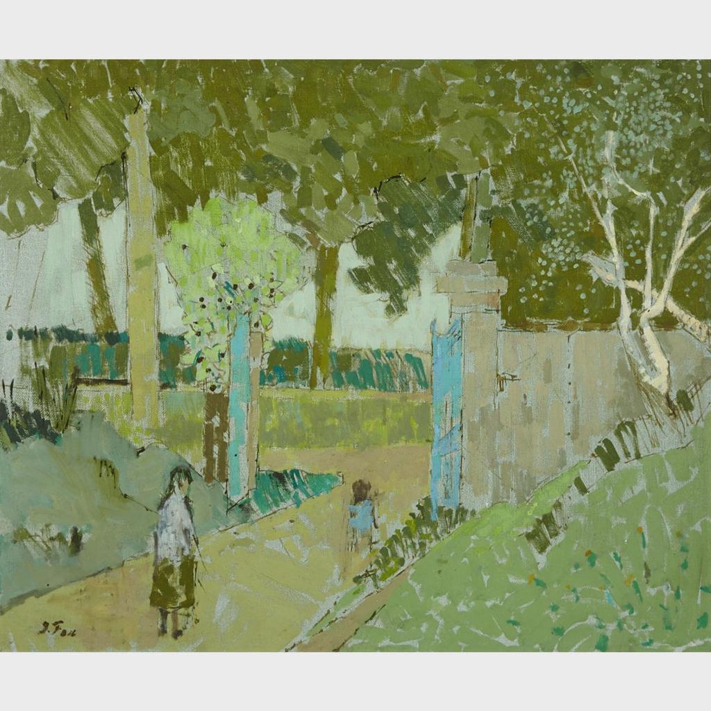 John Richard Fox (1927-2008) - Untitled - The Promenade