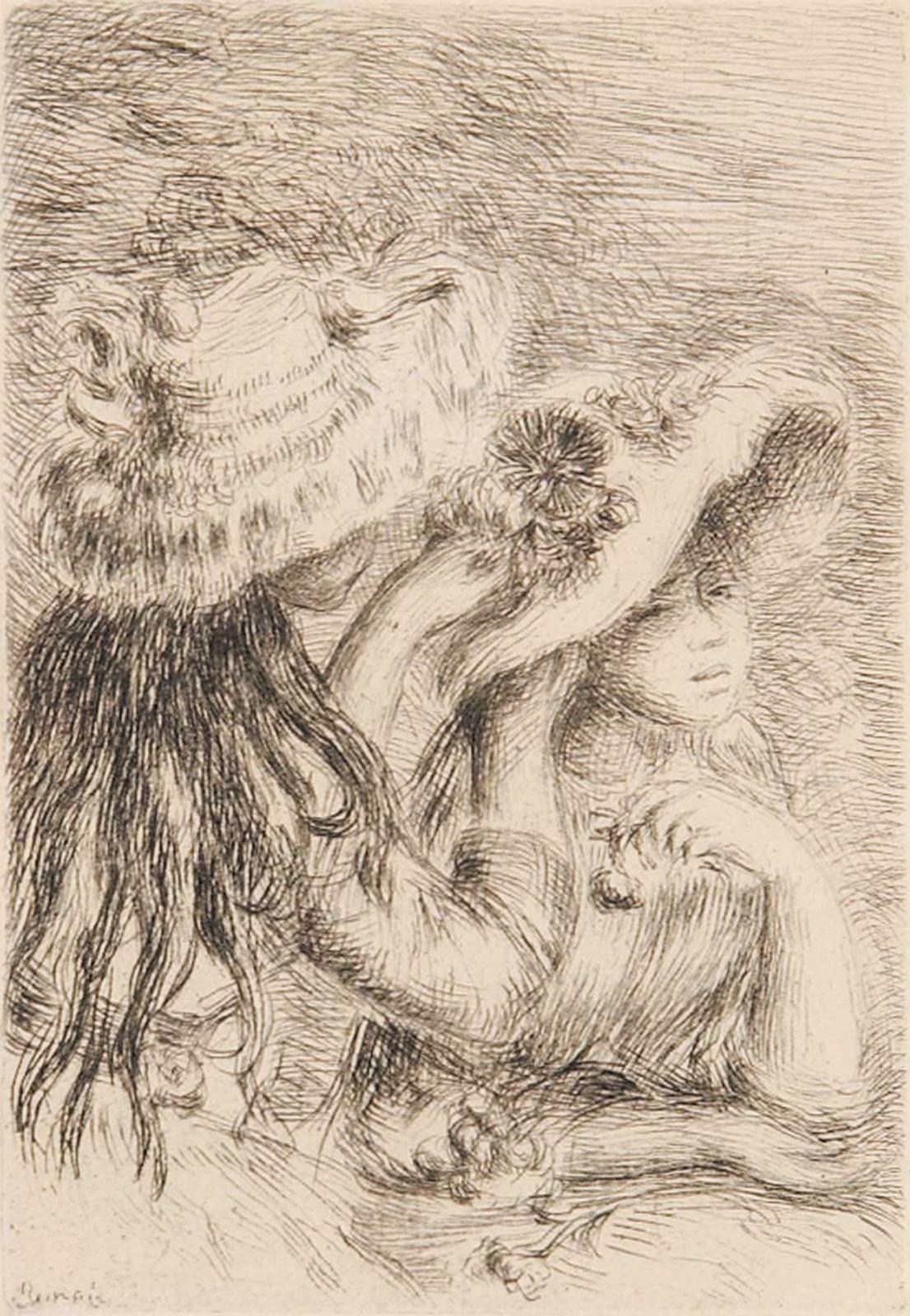 Pierre-Auguste Renoir (1841-1919) - Le Chapeau Epingle