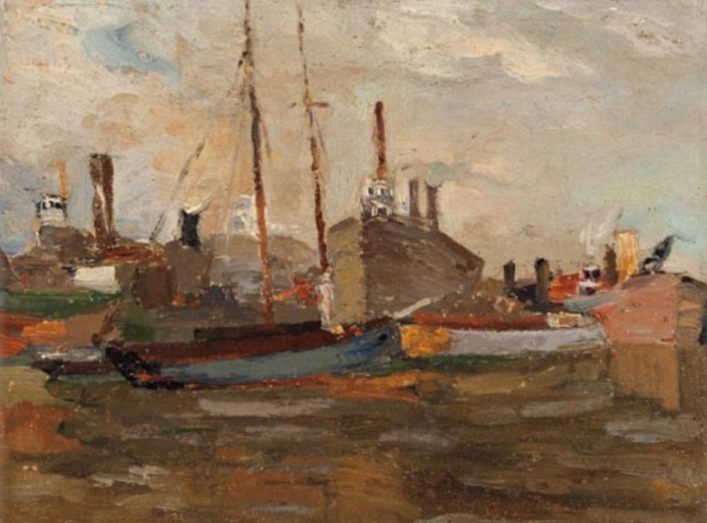 Paul Archibald Octave Caron (1874-1941) - Port of Montreal