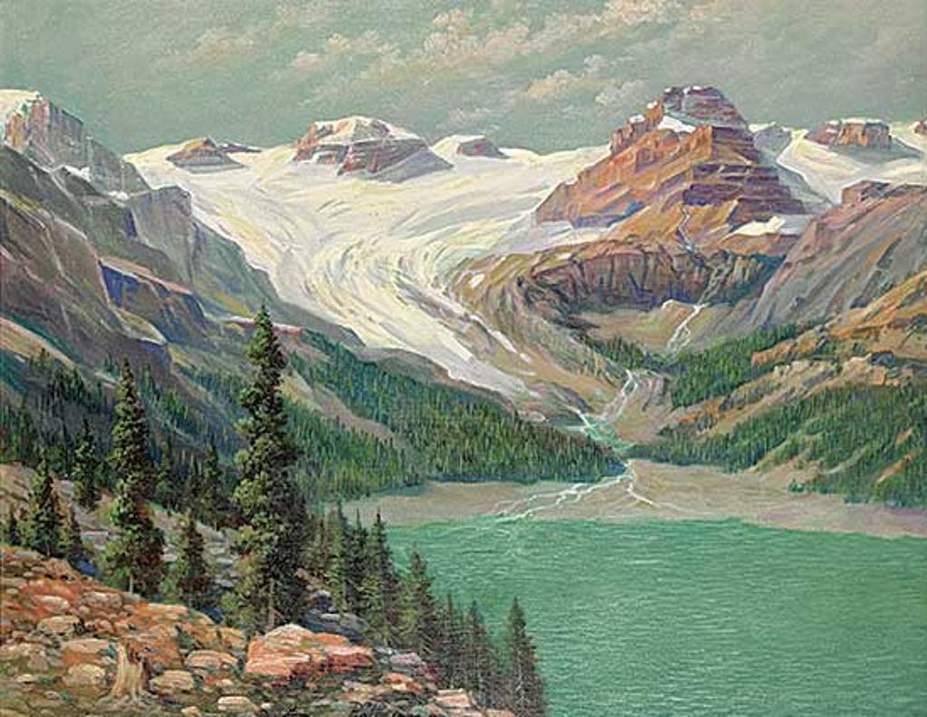 Andreas Roth (1872-1949) - Glacial Lake