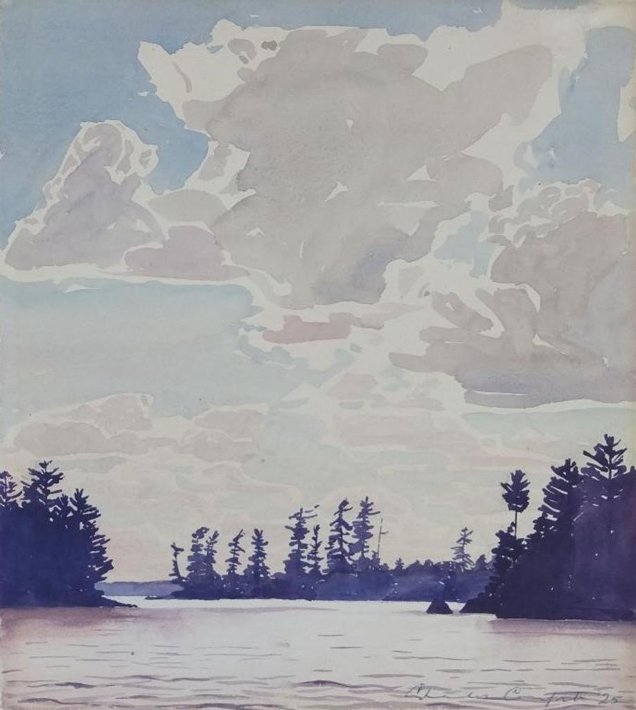 Charles Fraser Comfort (1900-1994) - Stoney Lake, July 29th, 1925