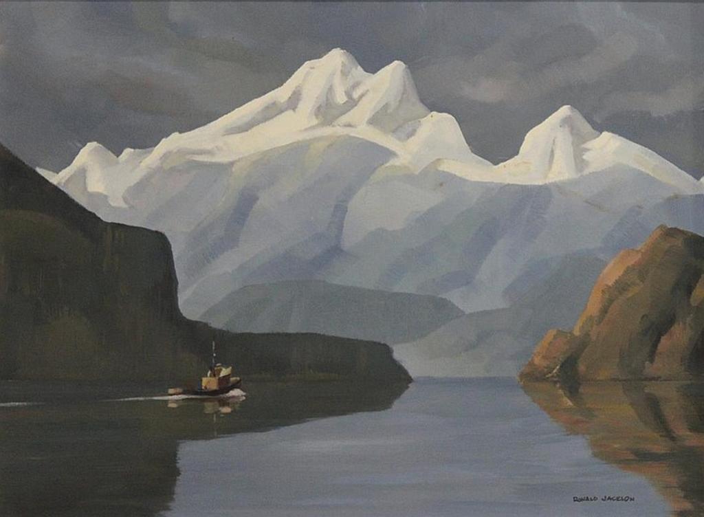 Ronald Threlkeid Jackson (1902-1992) - oil on canvas