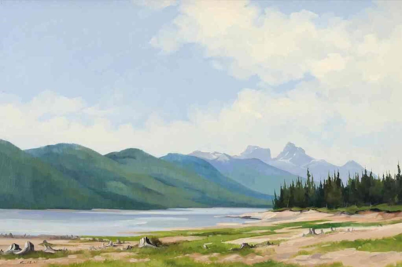 Karl E. Wood (1944-1990) - Kananaskis Lake