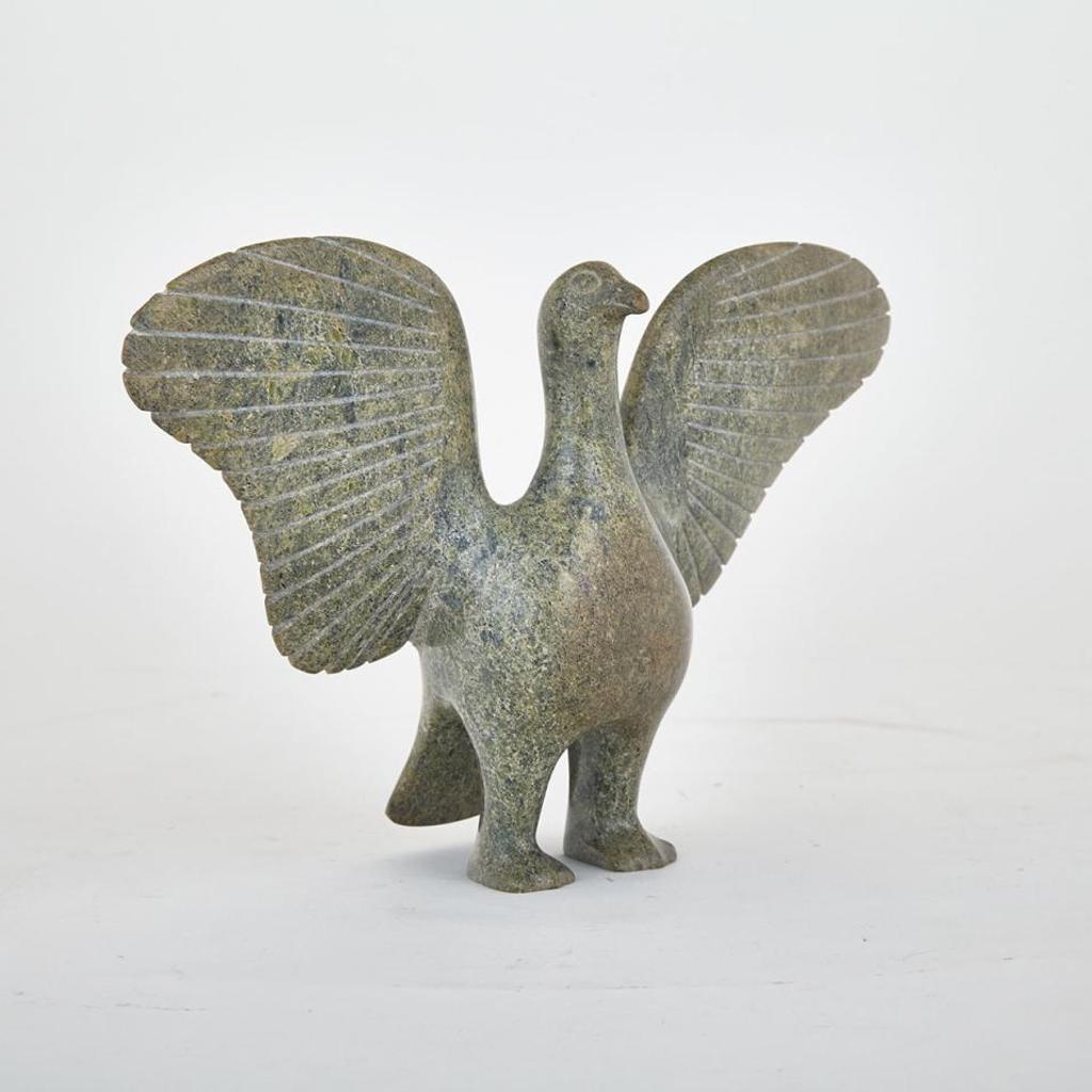Abraham Etungat (1911-1999) - Bird With Spead Wings