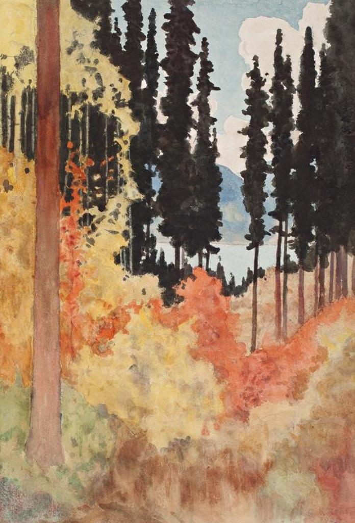 George Agnew Reid (1860-1947) - Autumn in Temagami