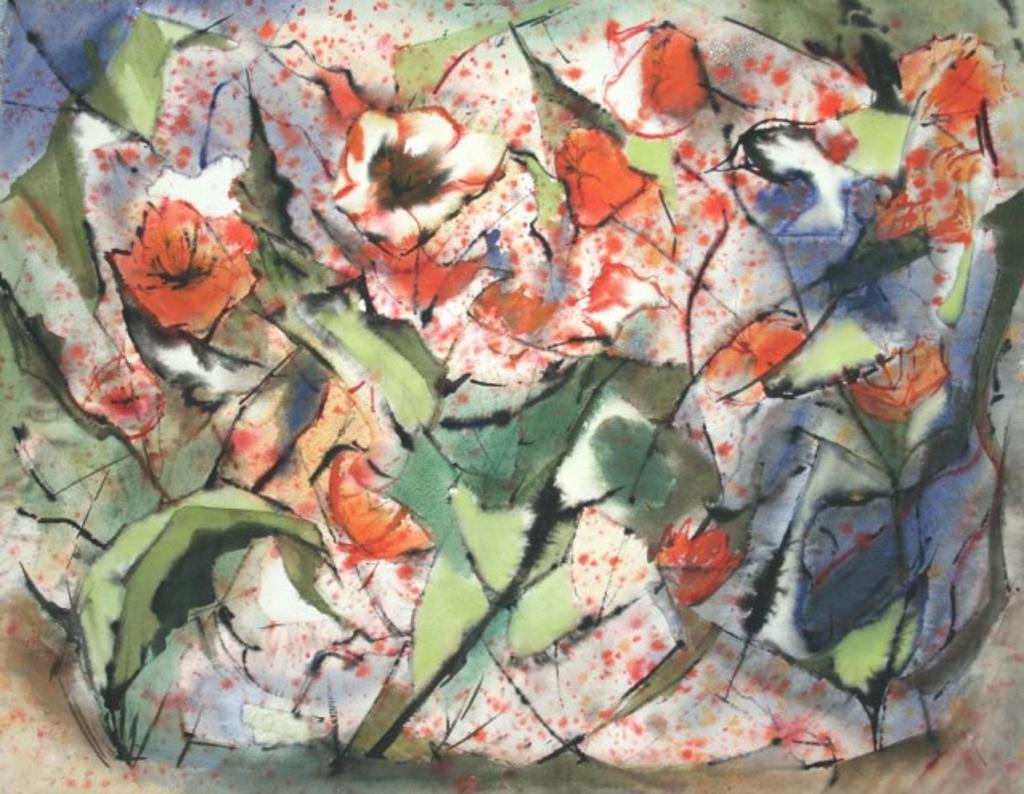 Gwen Kenny - Floral abstract composition