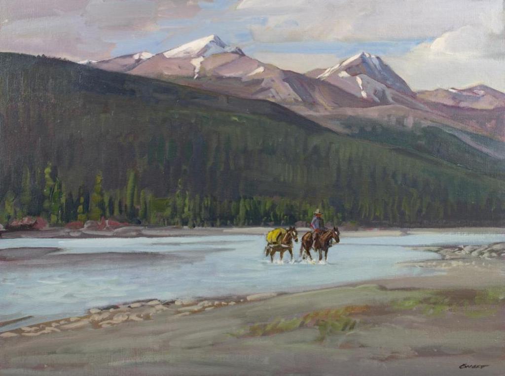 Peter Maxwell Ewart (1918-2001) - Athabasca River Valley