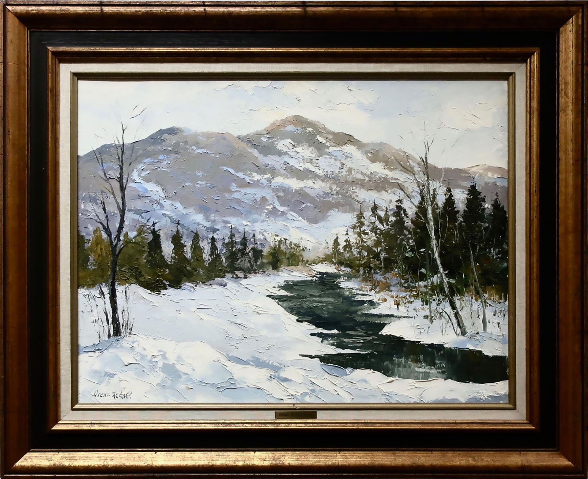 Oscar Daniel de Lall (1903-1971) - Untitled (Winter Creek Study)
