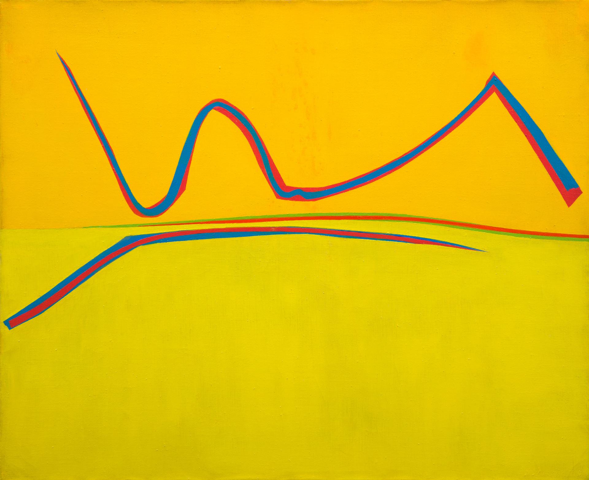 Fernand Leduc (1916-2014) - Vibrations sur jaune, 1963