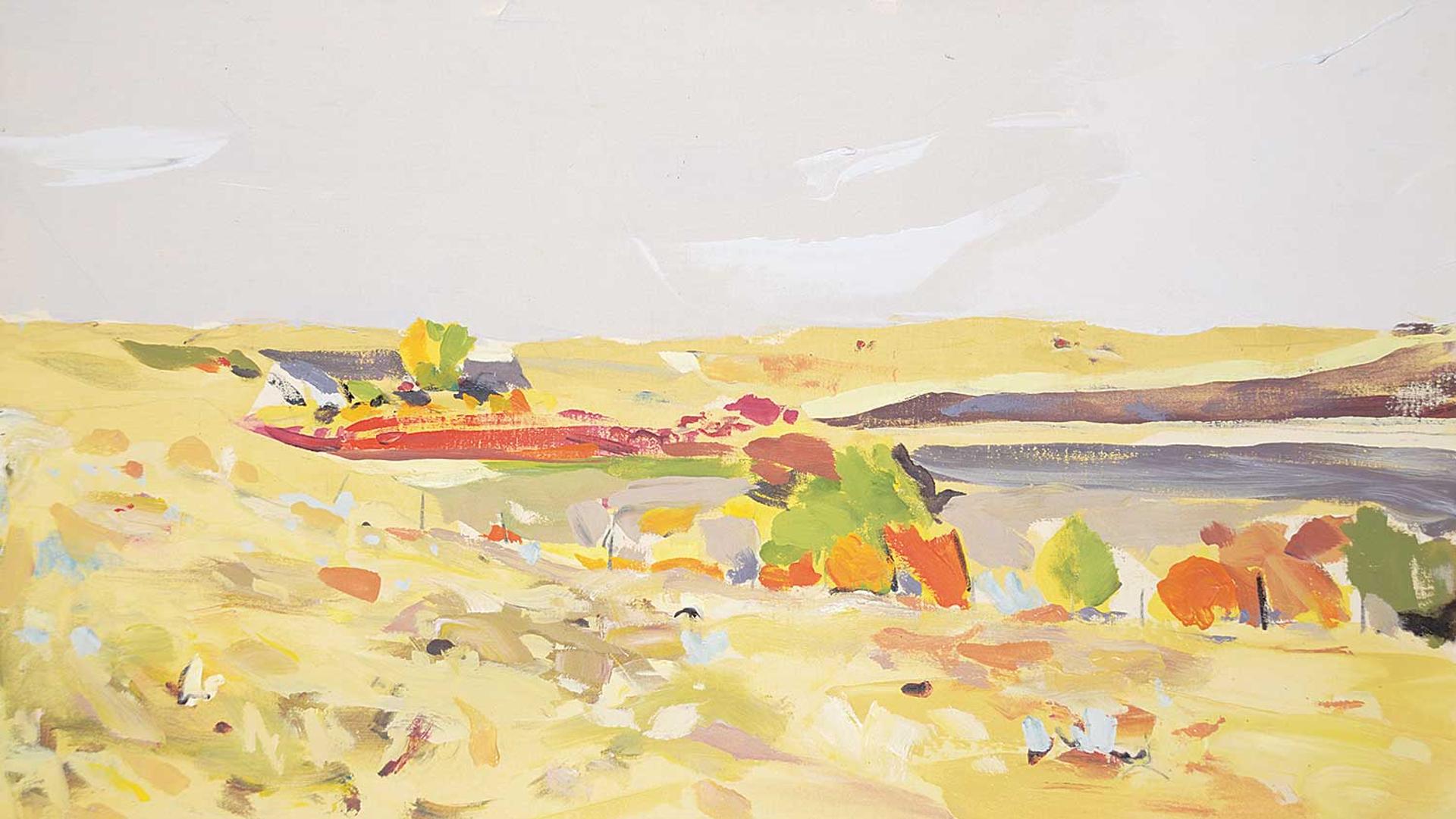 Ken Christopher (1942) - Rapson's Coulee [from sketch]