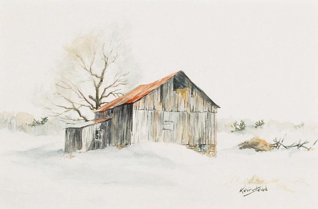 James Lorimer Keirstead (1932-2020) - Barn In Winter