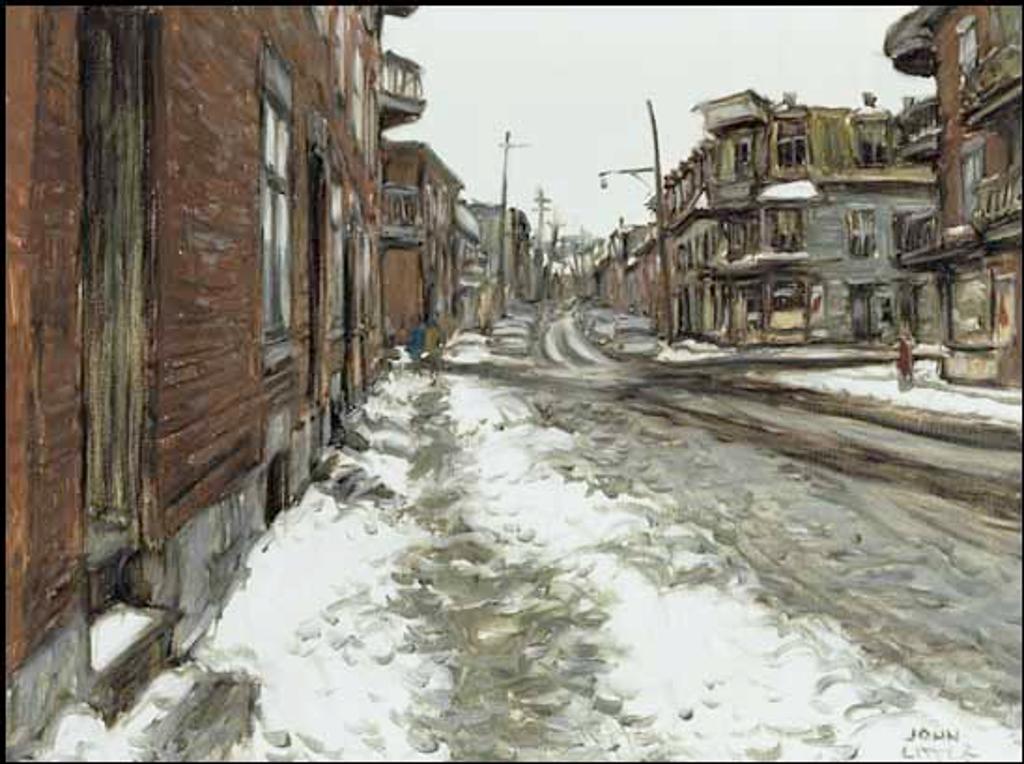 John Geoffrey Caruthers Little (1928-1984) - Rue St-Philippe (coin Langevin), St-Henri, Montréal