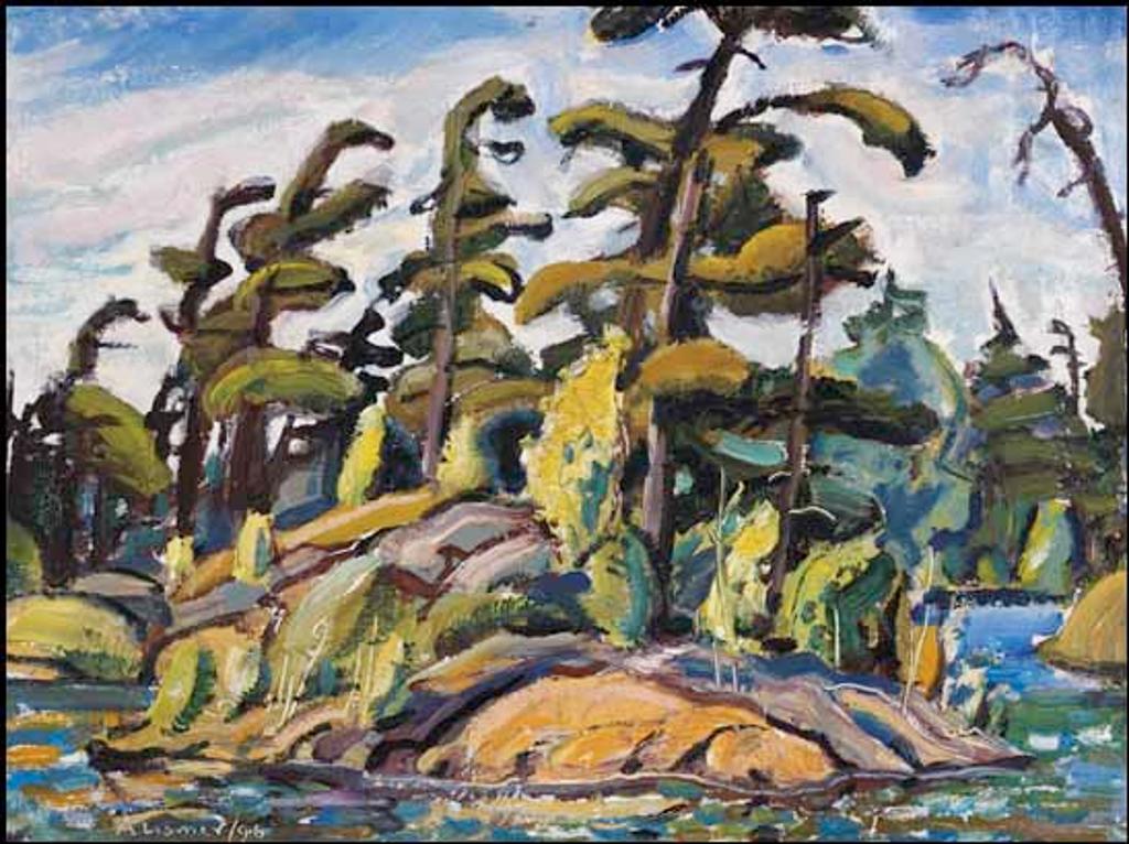 Arthur Lismer (1885-1969) - Pines Silhouette, Georgian Bay