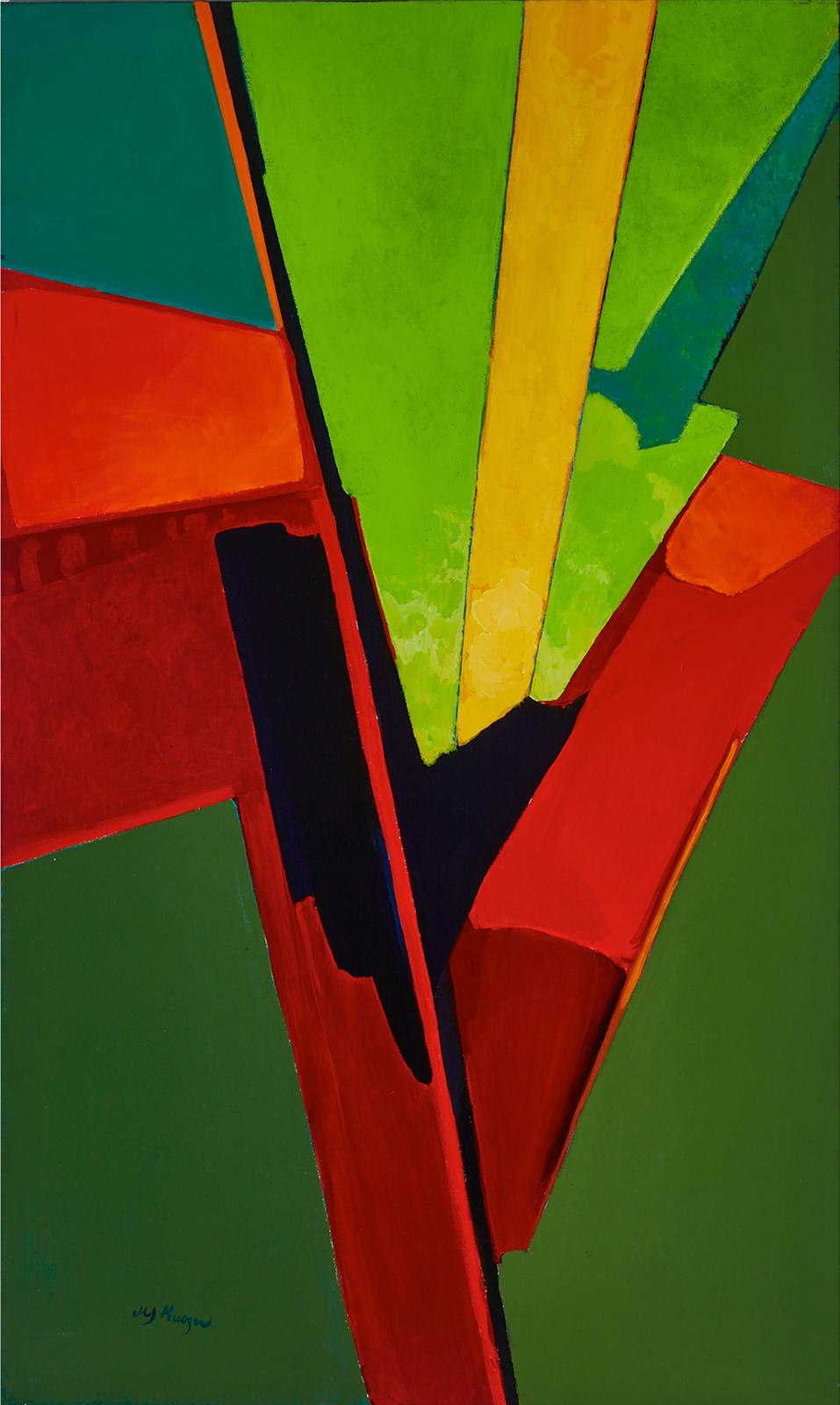 Michael J. Kuczer (1910-1975) - Flamboyant Red, 1969
