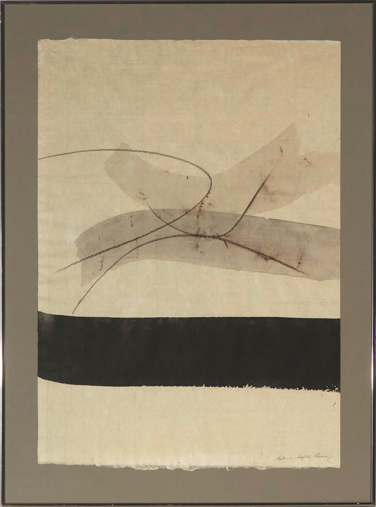Sylvia Safdie Charney (1942) - Drawing On Rice Paper