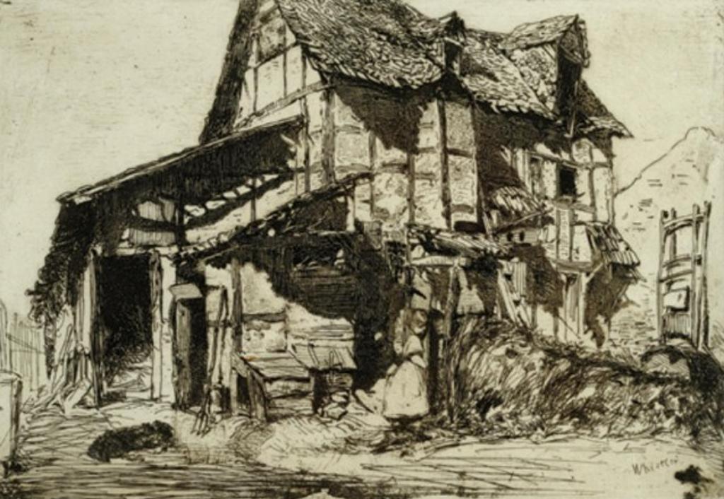 James Abbott McNeill Whistler (1834-1903) - The Unsafe Tenement
