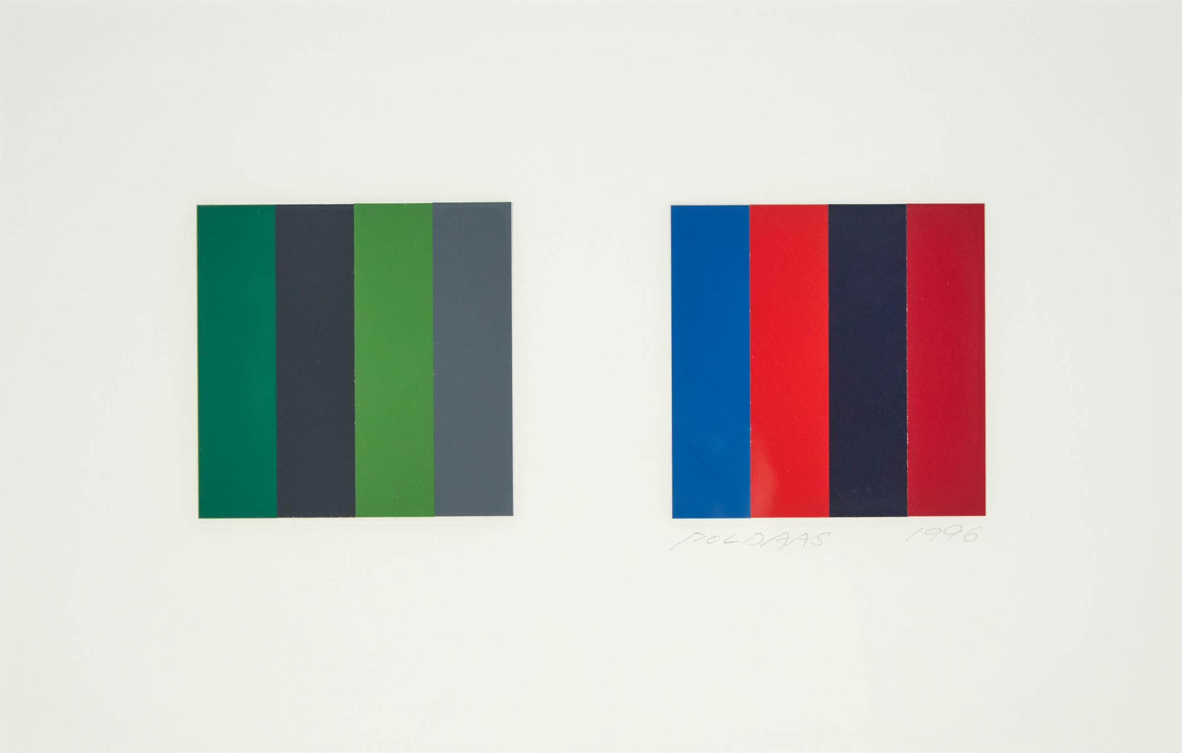 Jaan Poldaas (1948-2018) - Twelve Colour Pair Study, 1996