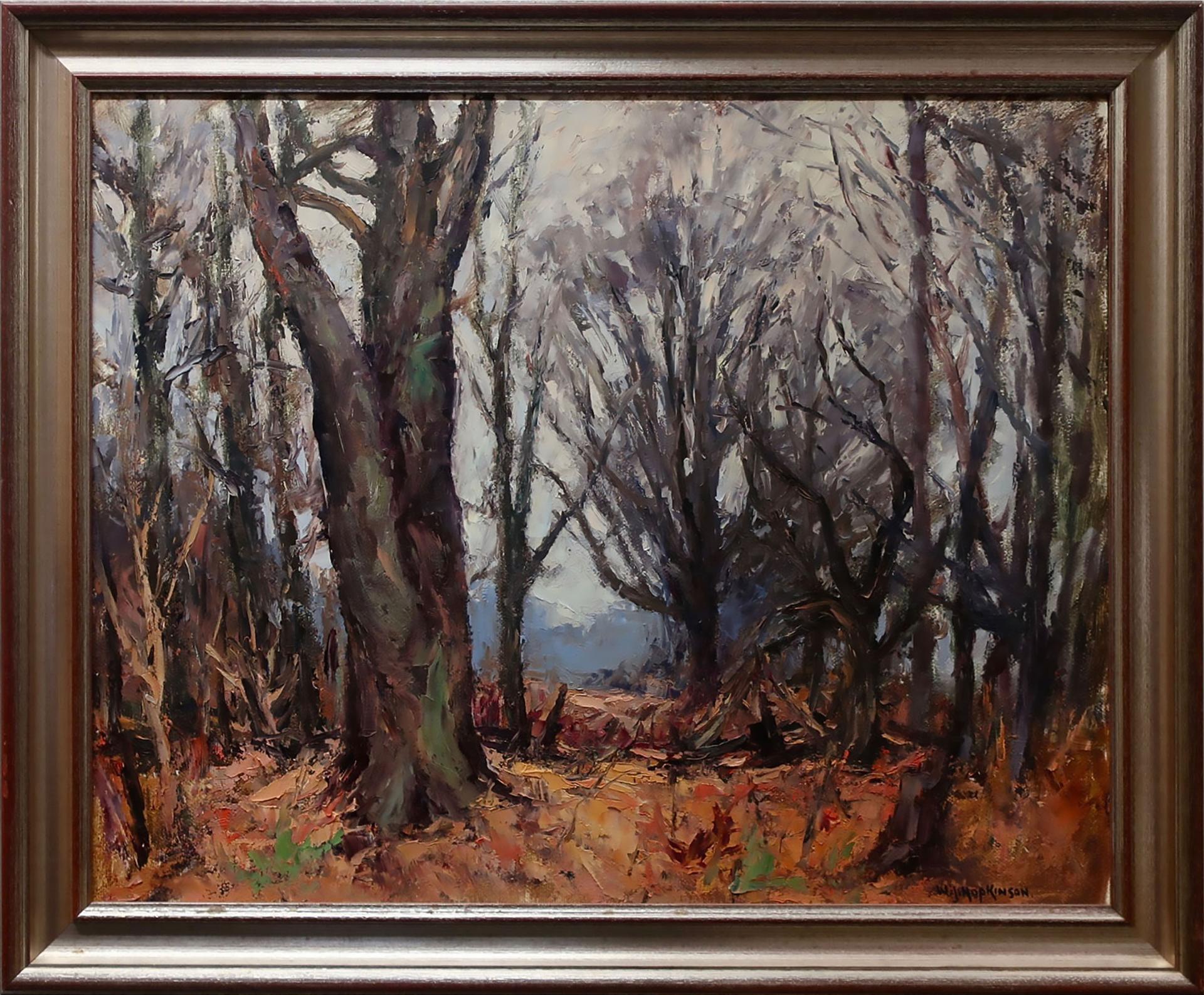 William John Hopkinson (1887-1970) - Untitled (Fall Woodland Study)