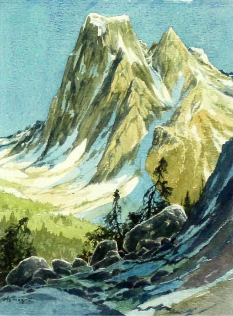 Werner R. Plangg (1934-1994) - Mount Burgess