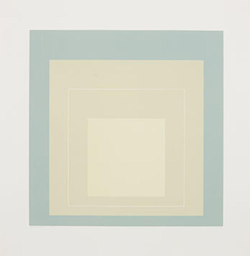 Josef Albers (1888-1976) - White Line Square VII