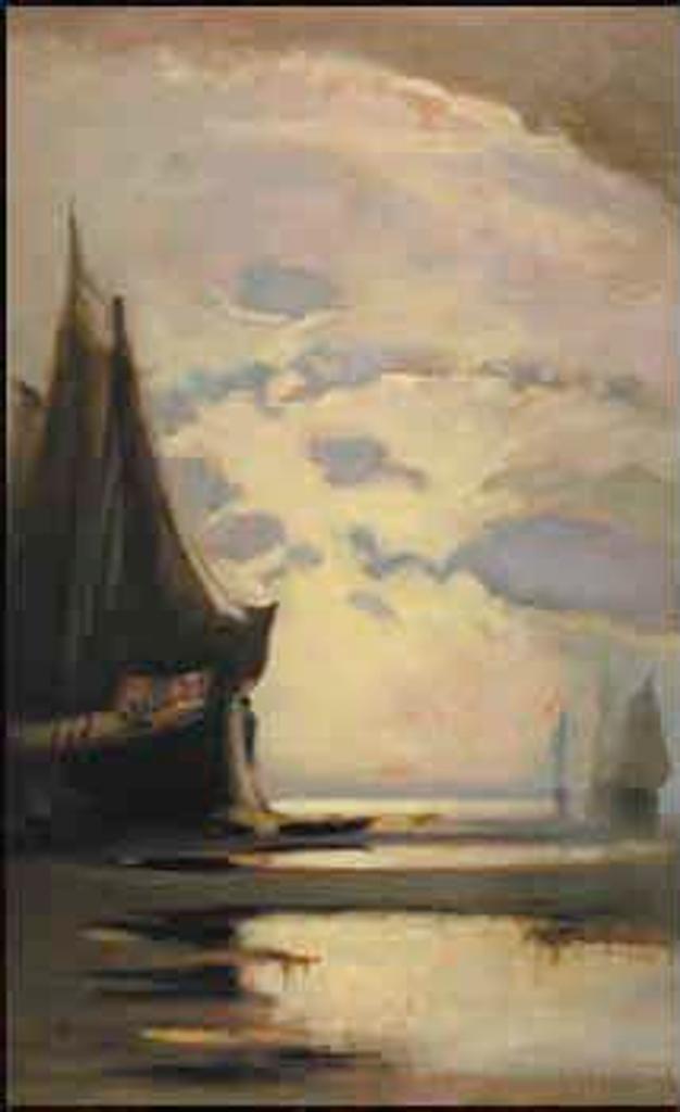 John A. Hammond (1843-1939) - Low Tide, Bay of Fundy