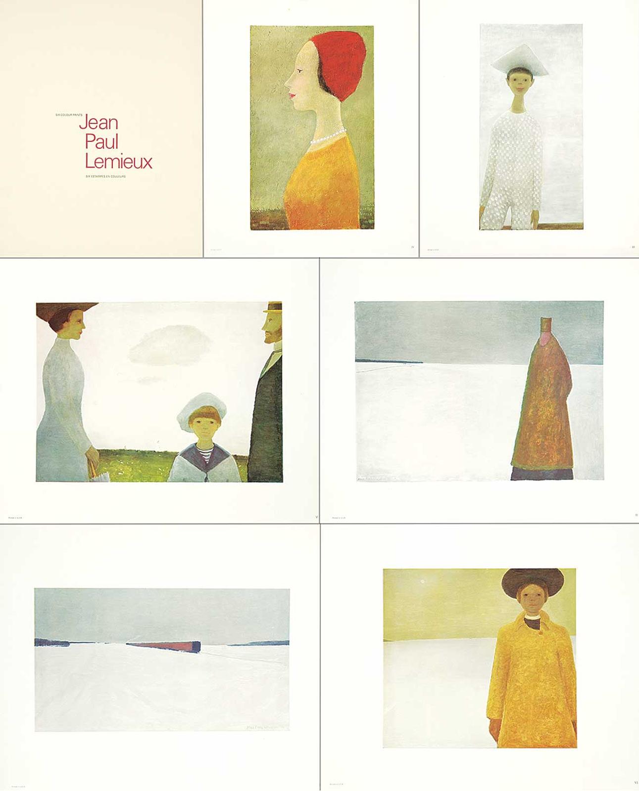 Jean Paul Lemieux (1904-1990) - Six Colour Prints