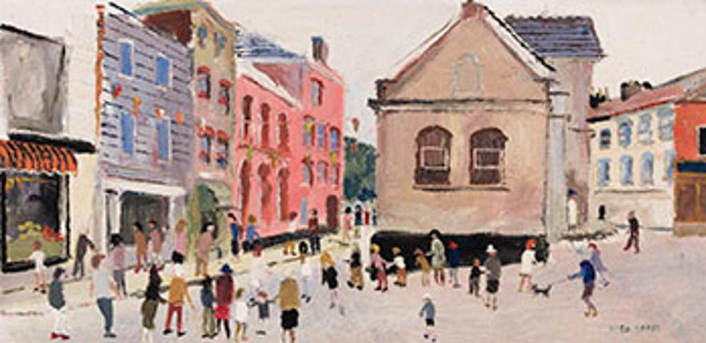 Fred Yates (1922-2008) - Street Scene