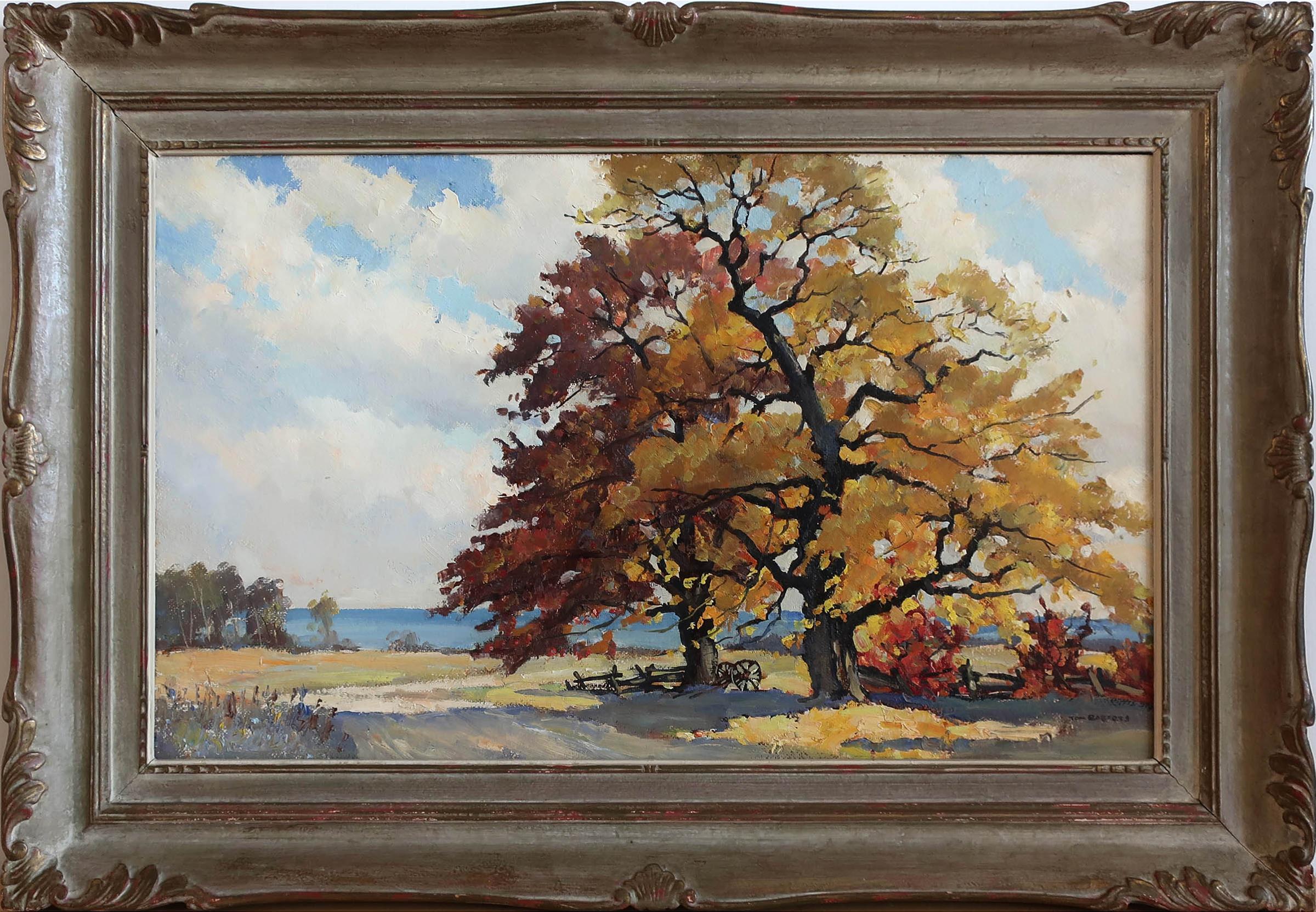 Thomas Keith (Tom) Roberts (1909-1998) - Old Maple Trees - Clarkson