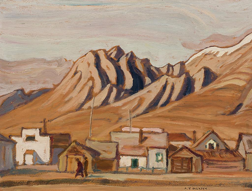 Alexander Young (A. Y.) Jackson (1882-1974) - Canmore, Alberta / Landscape (verso)