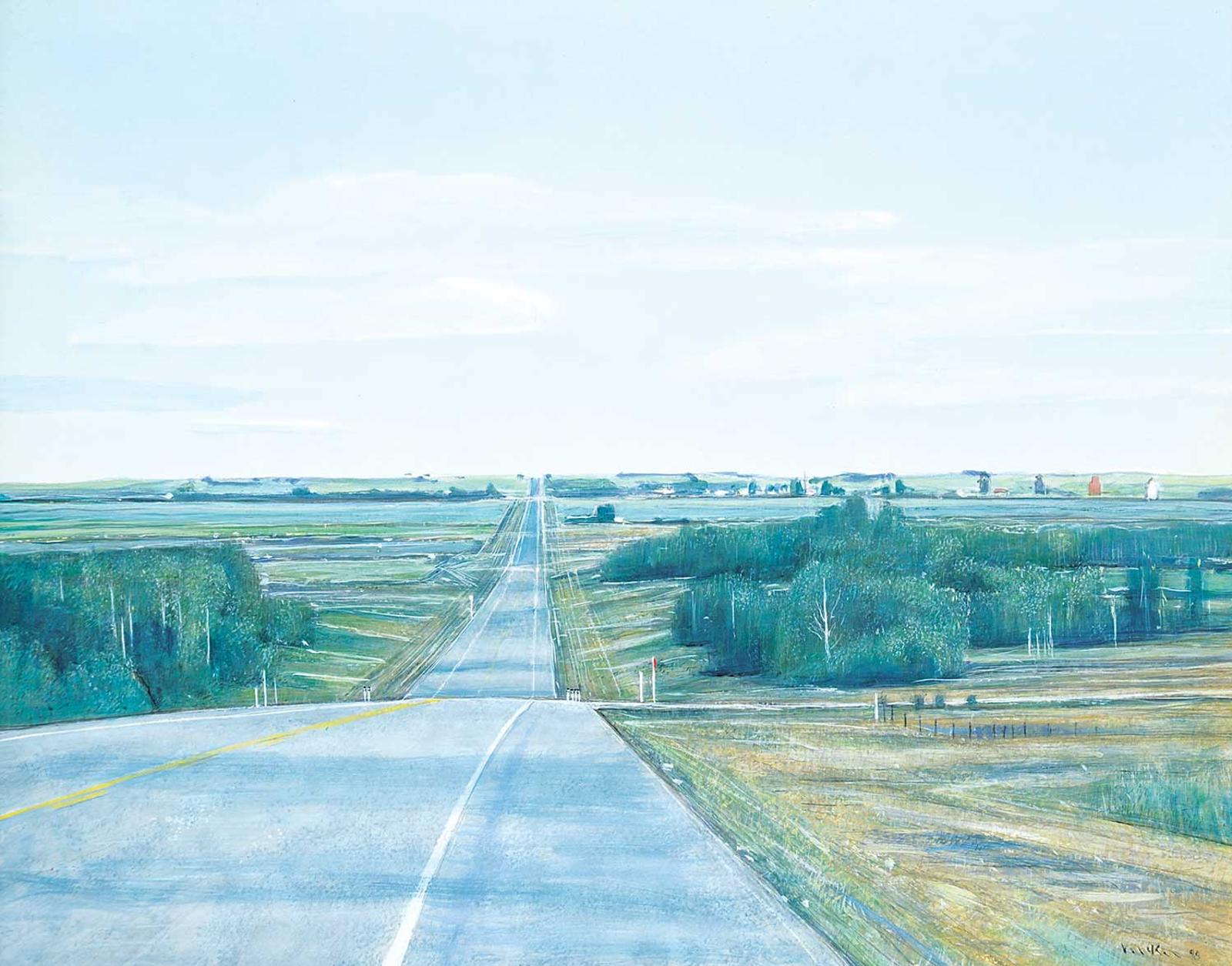 John Mckee (1941) - Untitled - Alberta Highway