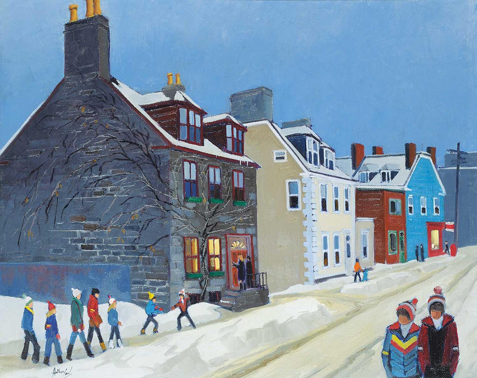 Charles Anthony Francis Law (1916-1996) - Jill's House, Hollis Street, Halifax, Nova Scotia