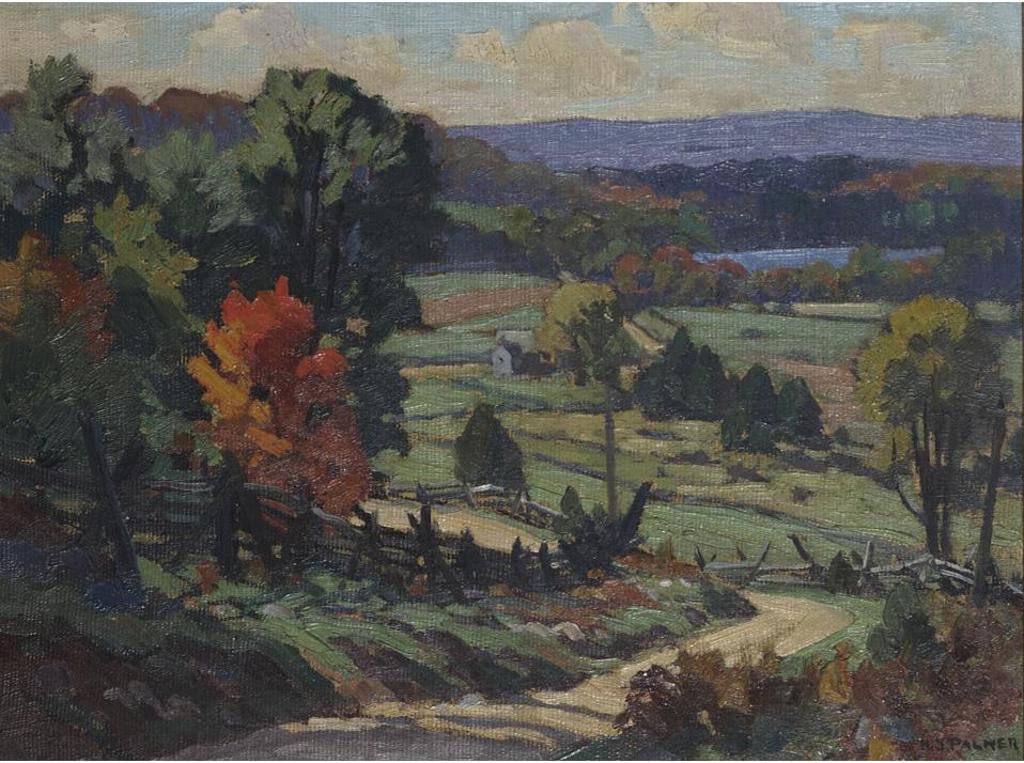 Herbert Sidney Palmer (1881-1970) - Across Country Near Maple Lake
