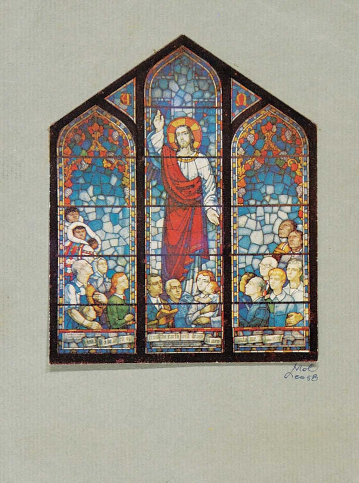 Leo Mol (1915-2009) - McFadden Memorial Chancel Window, St. James United Church