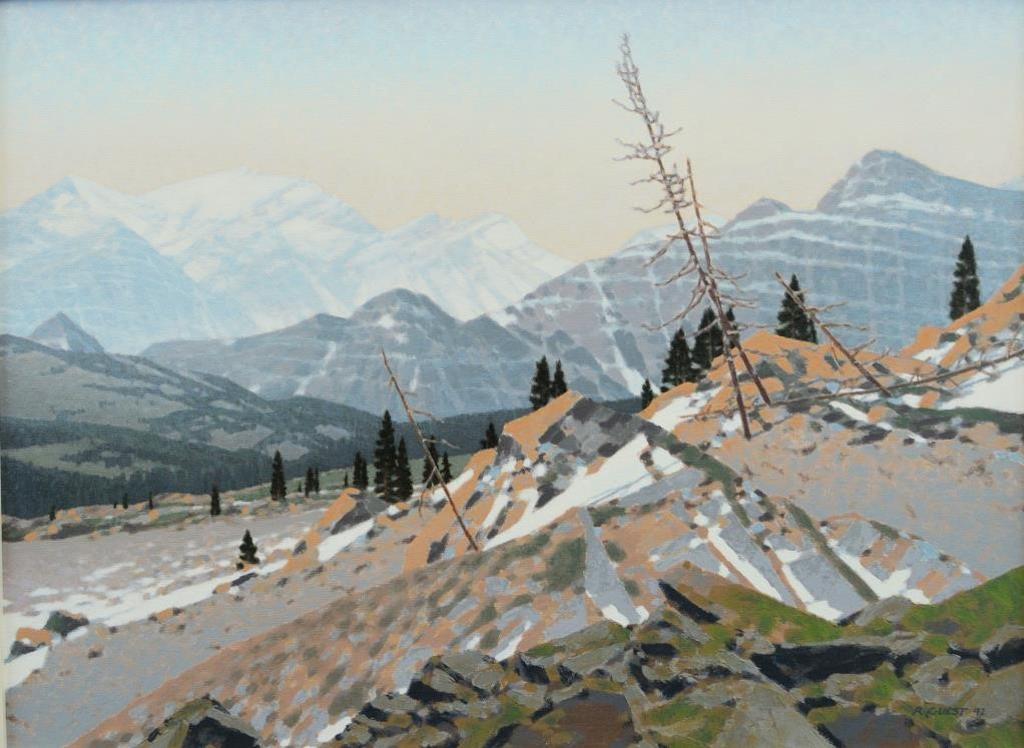 Robert Guest (1938) - Norther Rockies In Late Summer