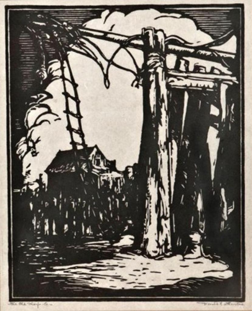 Donald F. Witherstine (1896-1961) - Linocut, signed, titled &