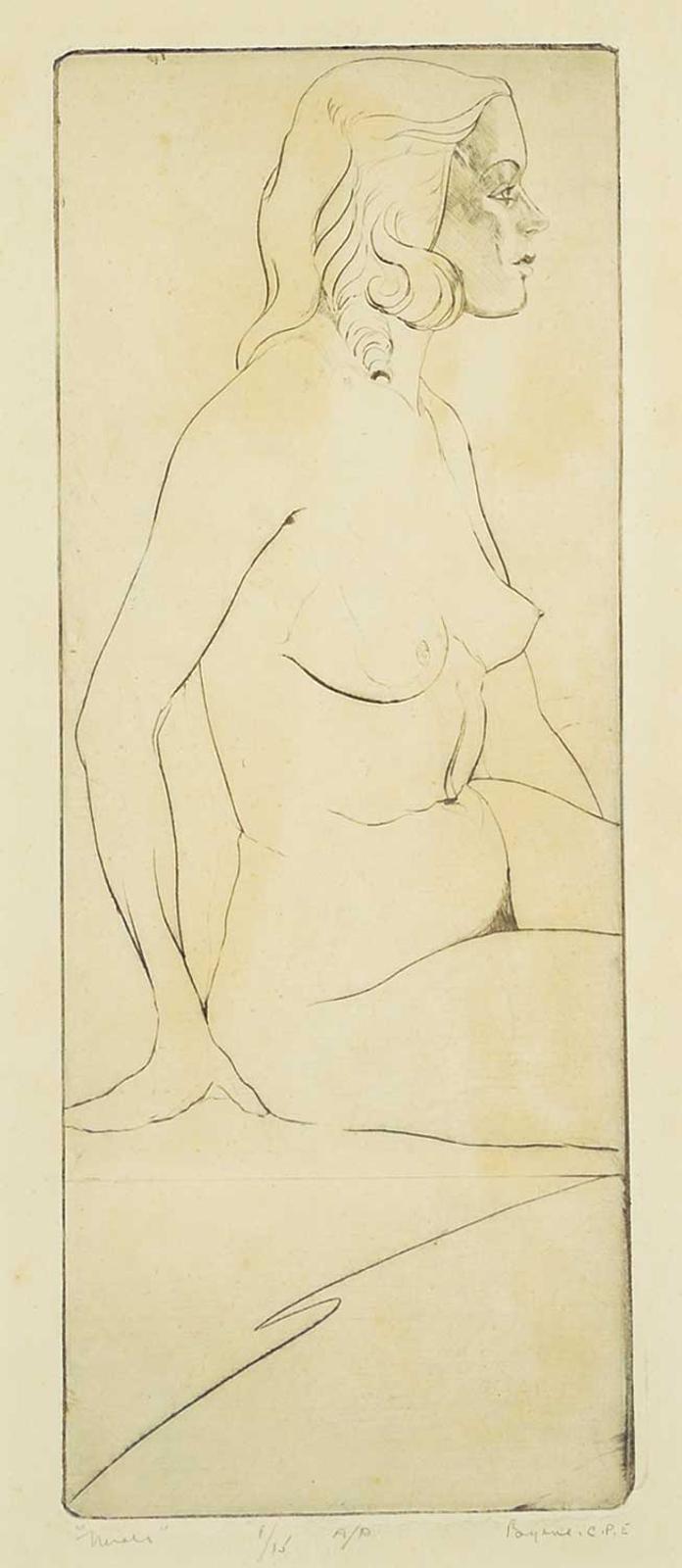 John L. Byrne (1906-1976) - Nude  #1/15 A/P