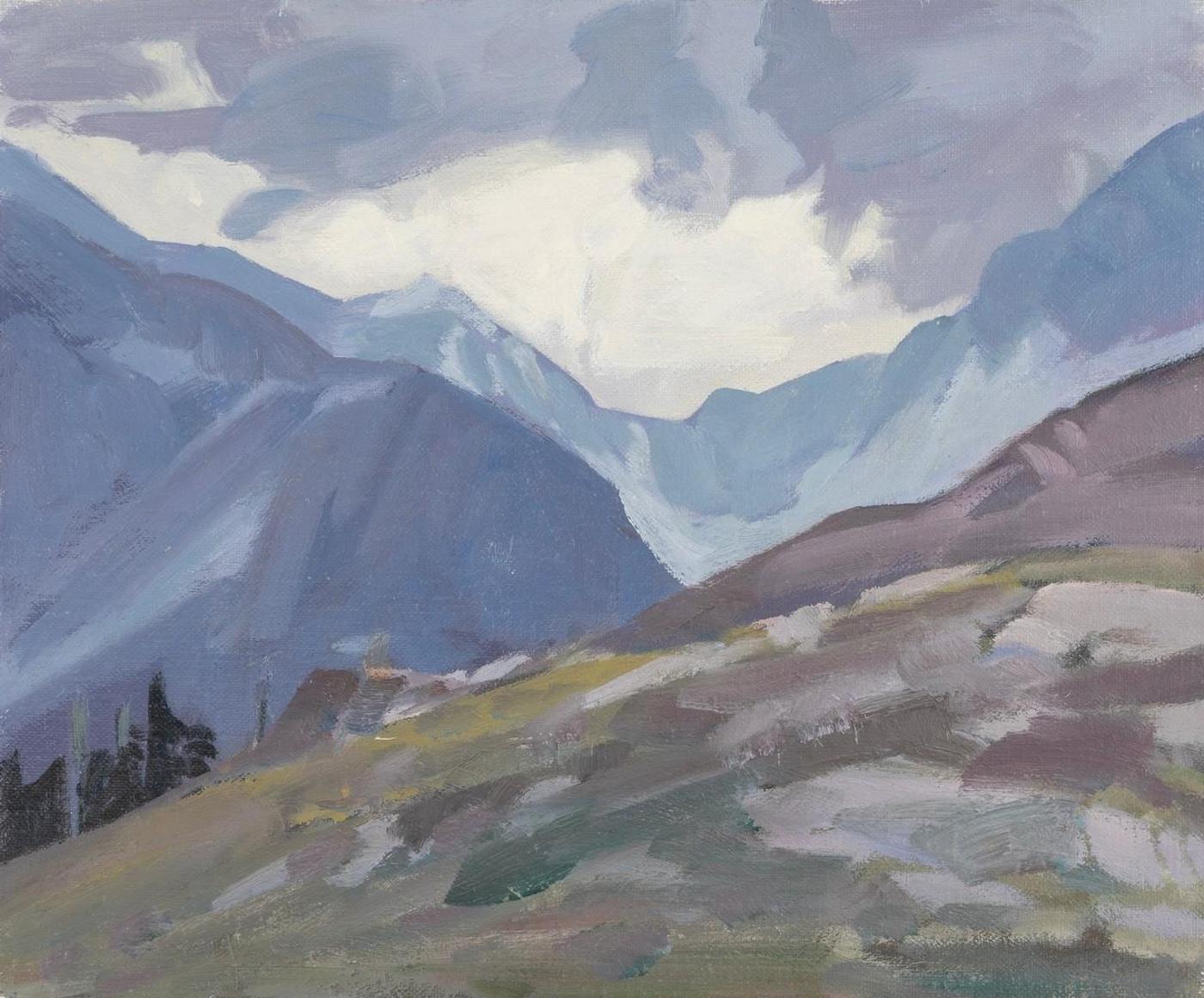 Peter Maxwell Ewart (1918-2001) - Above Lake McArthur