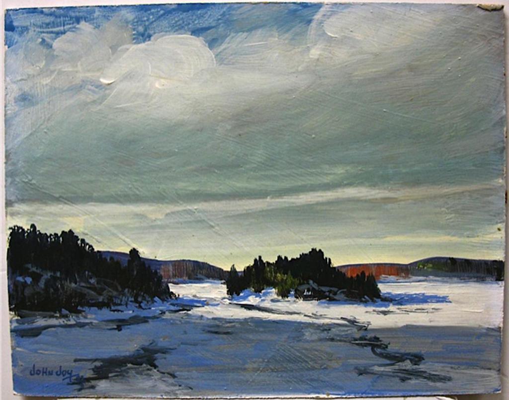 John Joy (1925-2012) - Frozen Lake