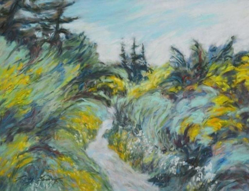 Lory Lemco - Forest Path; Mountain Range