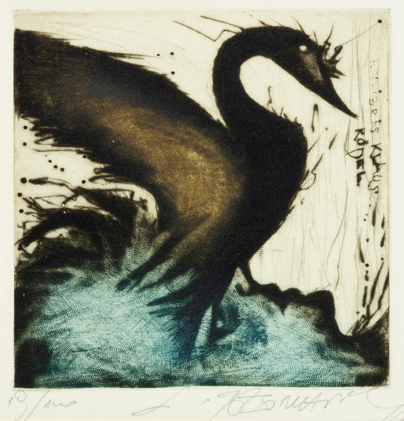 Leo Bednarik (1938-2016) - Swan