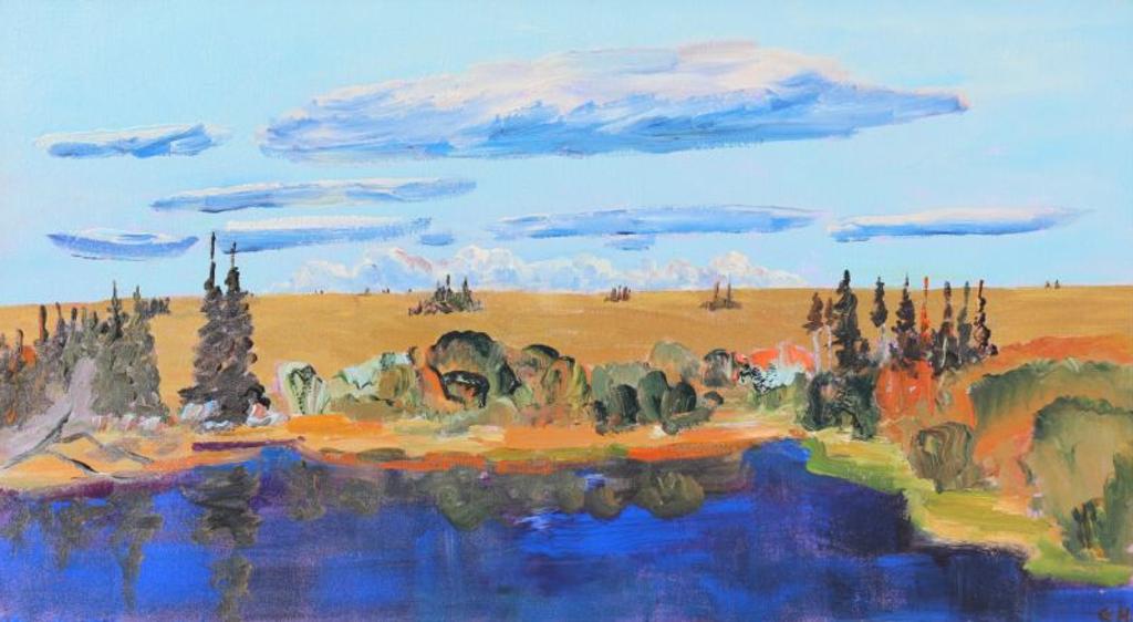 Greg Hardy (1950) - Pond At The Edge Of The Tundra; 2006