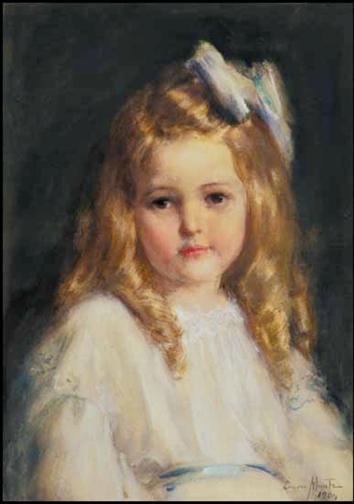 Laura Adelaine Muntz Lyall (1860-1930) - Portrait of Gertrude Marjorie Cook