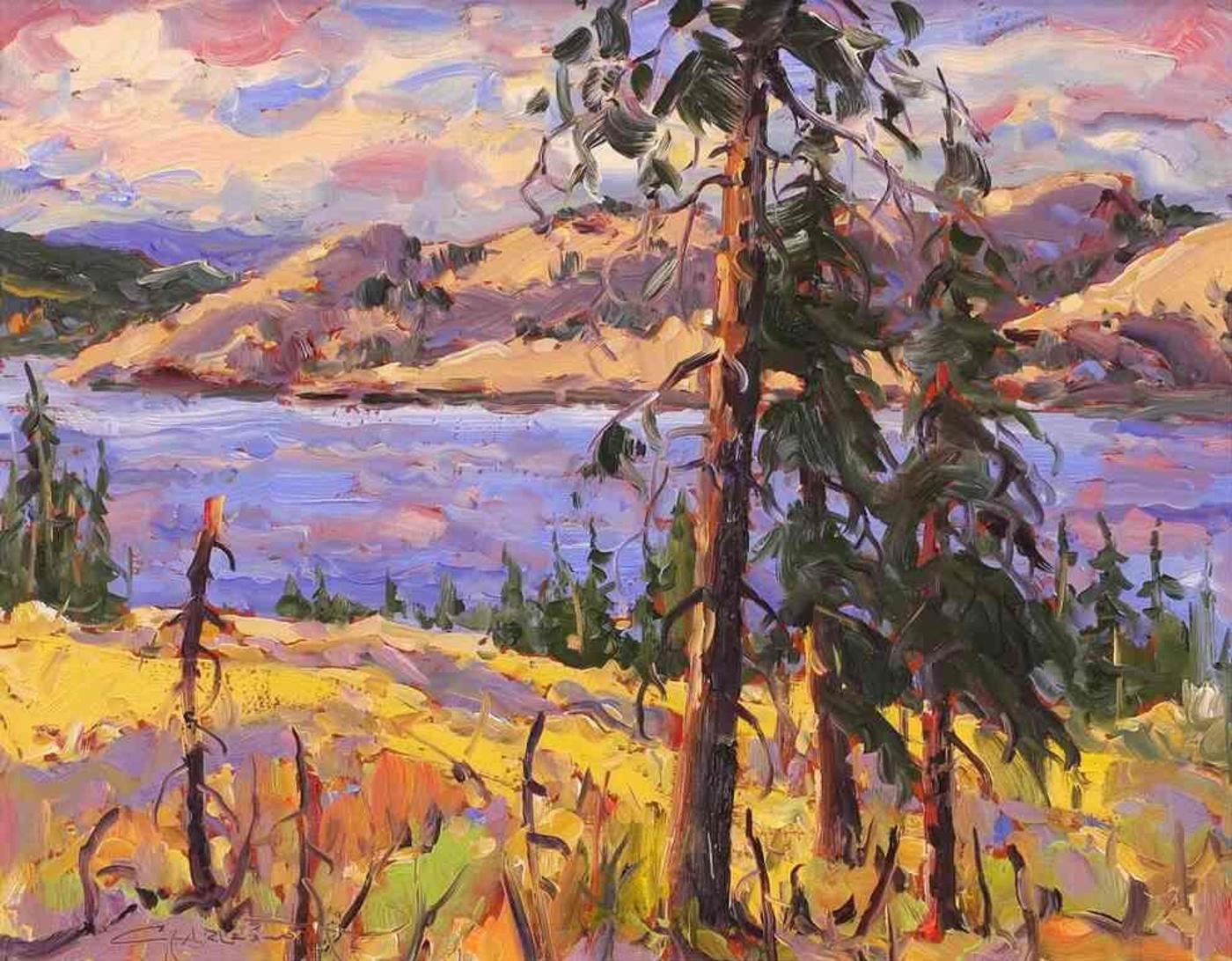 Rod Charlesworth (1955) - Okanagan Lake (Near Peachland); 1984