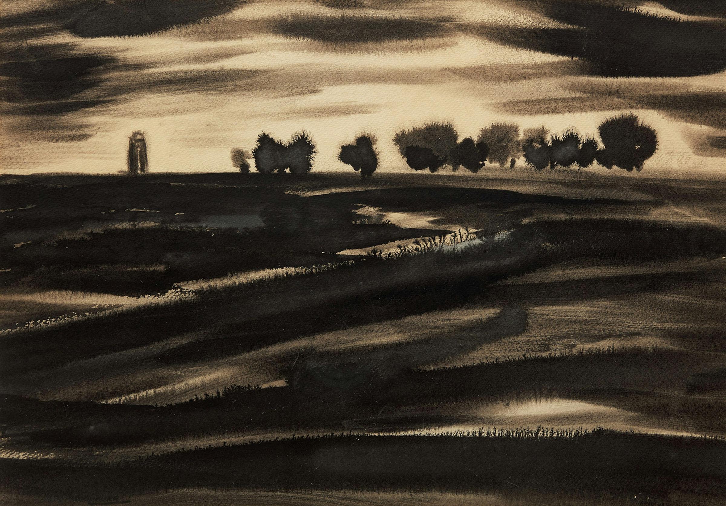 Kazuo Nakamura (1926-2002) - Passing Daylight