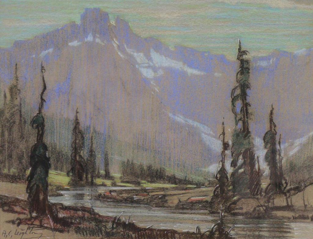 Alfred Crocker Leighton (1901-1965) - The Trail - Floe Lake
